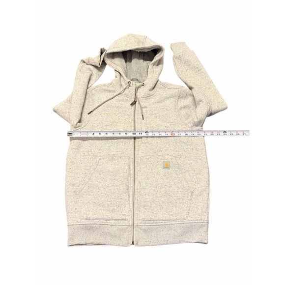 Carhartt Clarksburg Sherpa Lined Hoodie Women's Small Relaxed Fit 102787-E07 - Picture 3 of 8